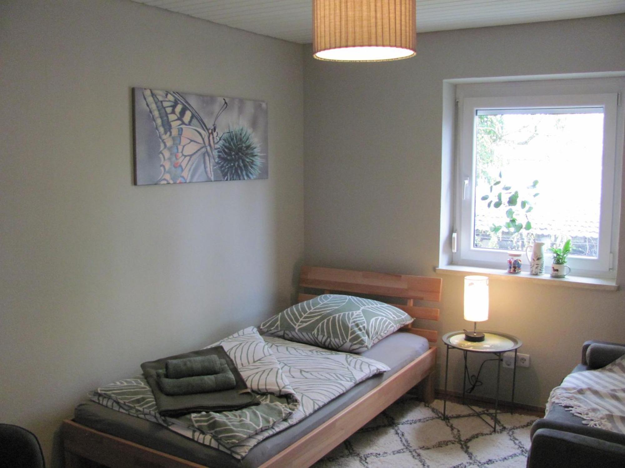 #3 Gemuetliches Ruhiges Zimmer Gartenblick, Gemeinschaftsbad W-Lan Airport Nah Gelegen Mit Late Night Check In Haus Nr 9,5 Trunkelsberg Exterior foto